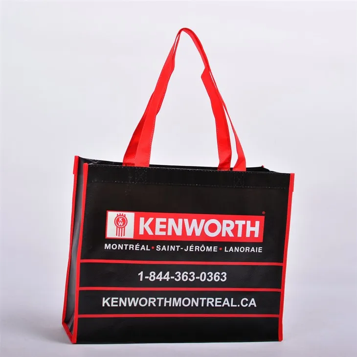 Gelamineerde non-woven boodschappentassen