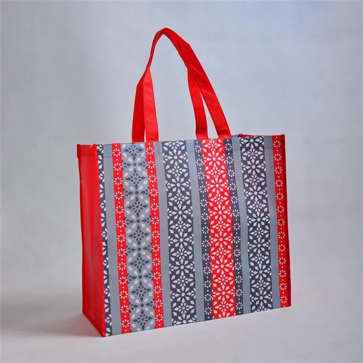 Gelamineerde niet -geweven boodschappentastassen