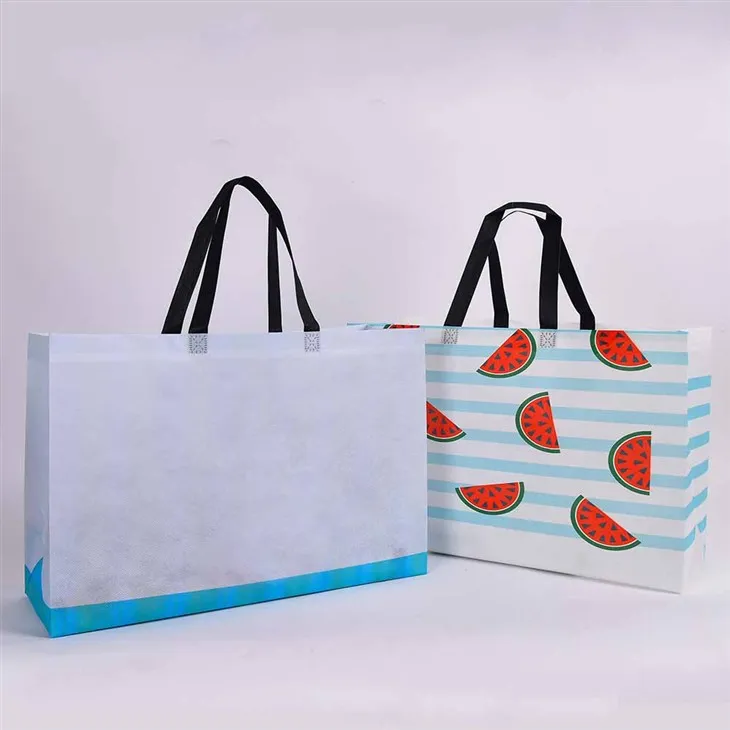 Rpet niet geweven shopper-verwarmde verzegelde naden